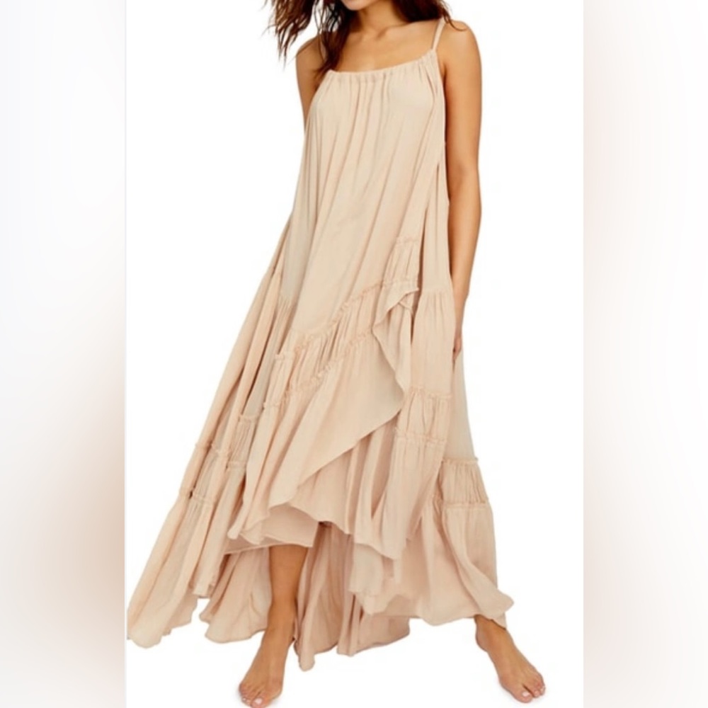 Free People NWT Bare It All Maxi Dress